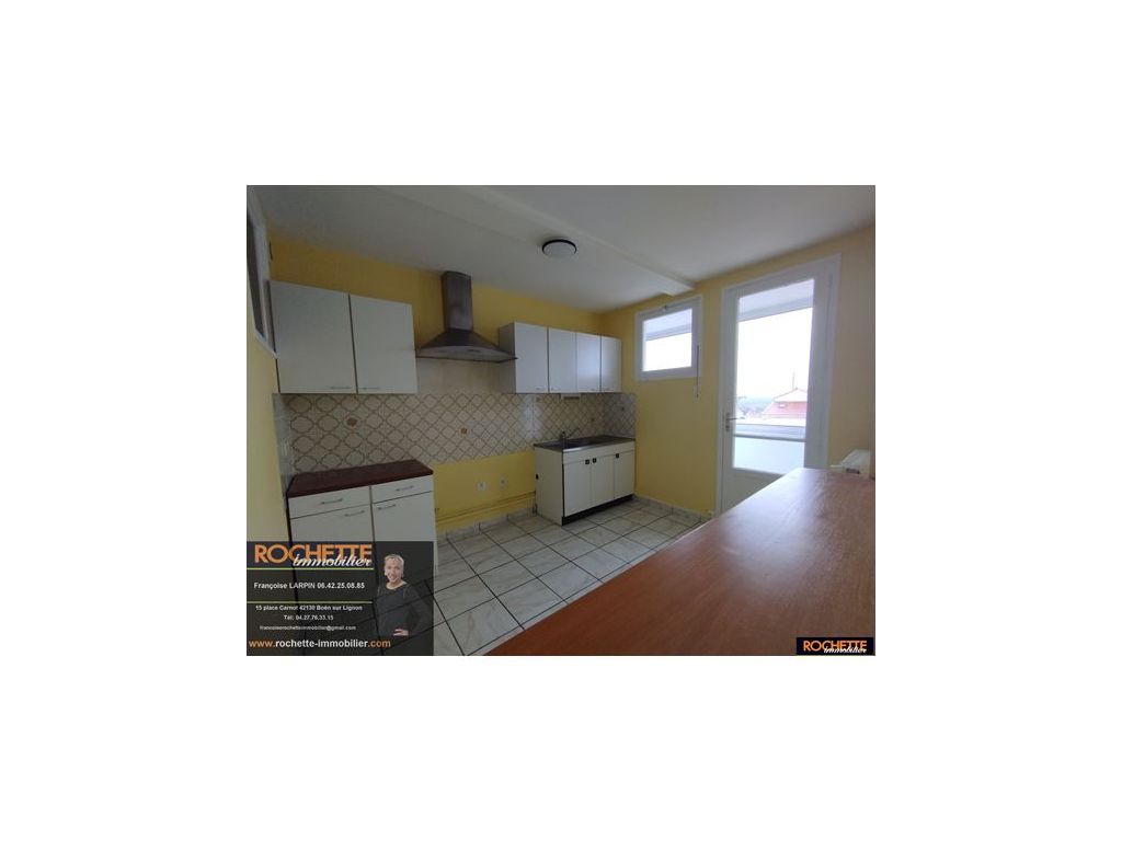 Appartement F3 BOEN SUR LIGNON (42130) ROCHETTE IMMOBILIER