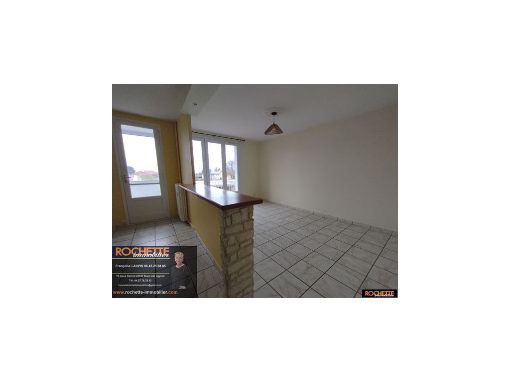 Appartement F3 BOEN SUR LIGNON (42130) ROCHETTE IMMOBILIER