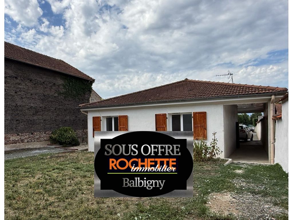 Maison de plain pied BALBIGNY (42510) ROCHETTE IMMOBILIER